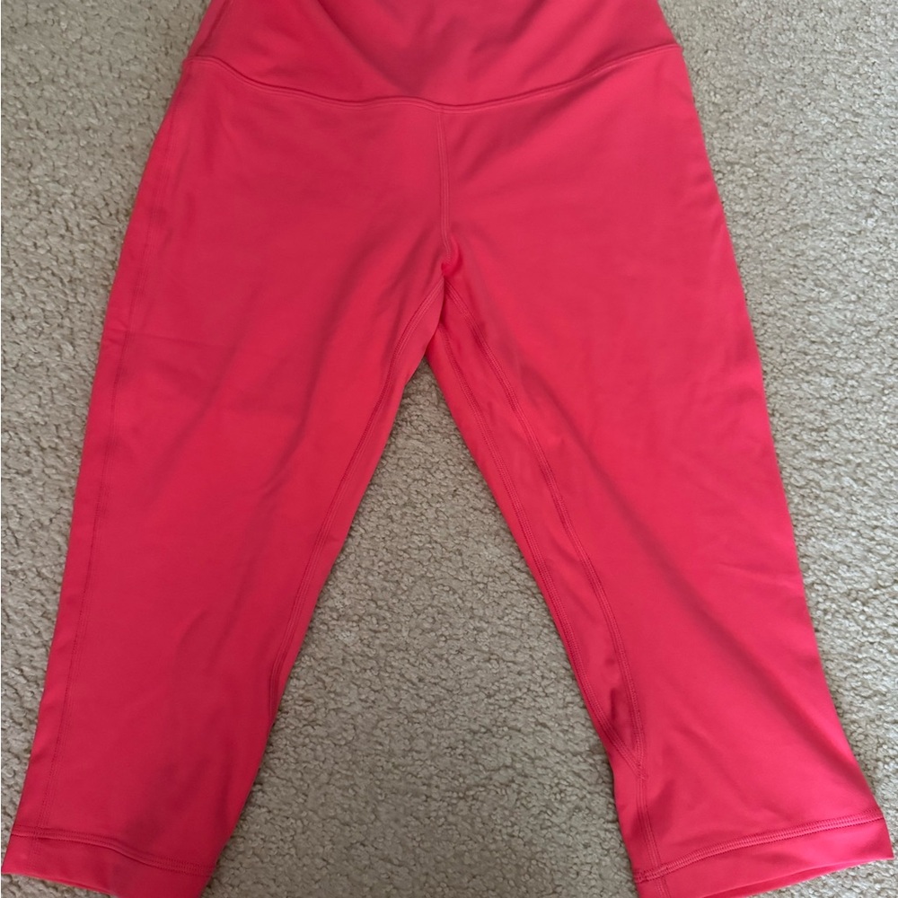 Lululemon Coral Capree Leggings